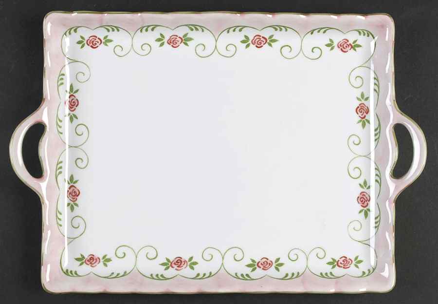 Eloise Pink Tray for (18 Piece) Child's Tea Set by Sadek-1