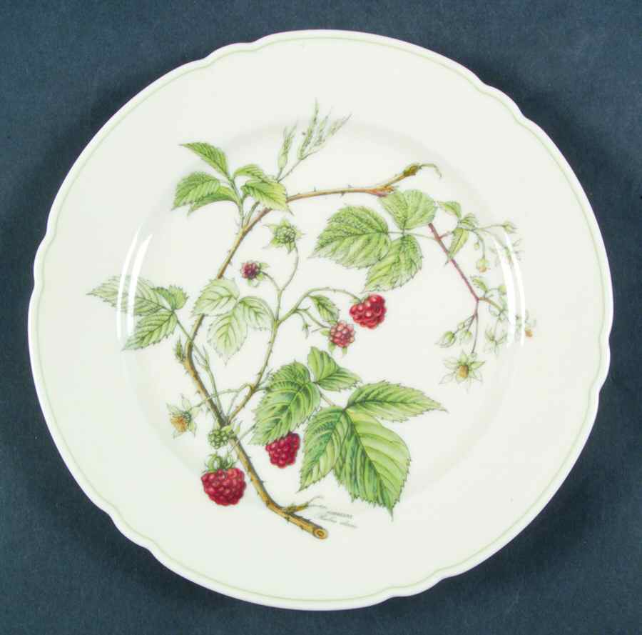 Waldbeere Ivory Salad Plate by Seltmann-1