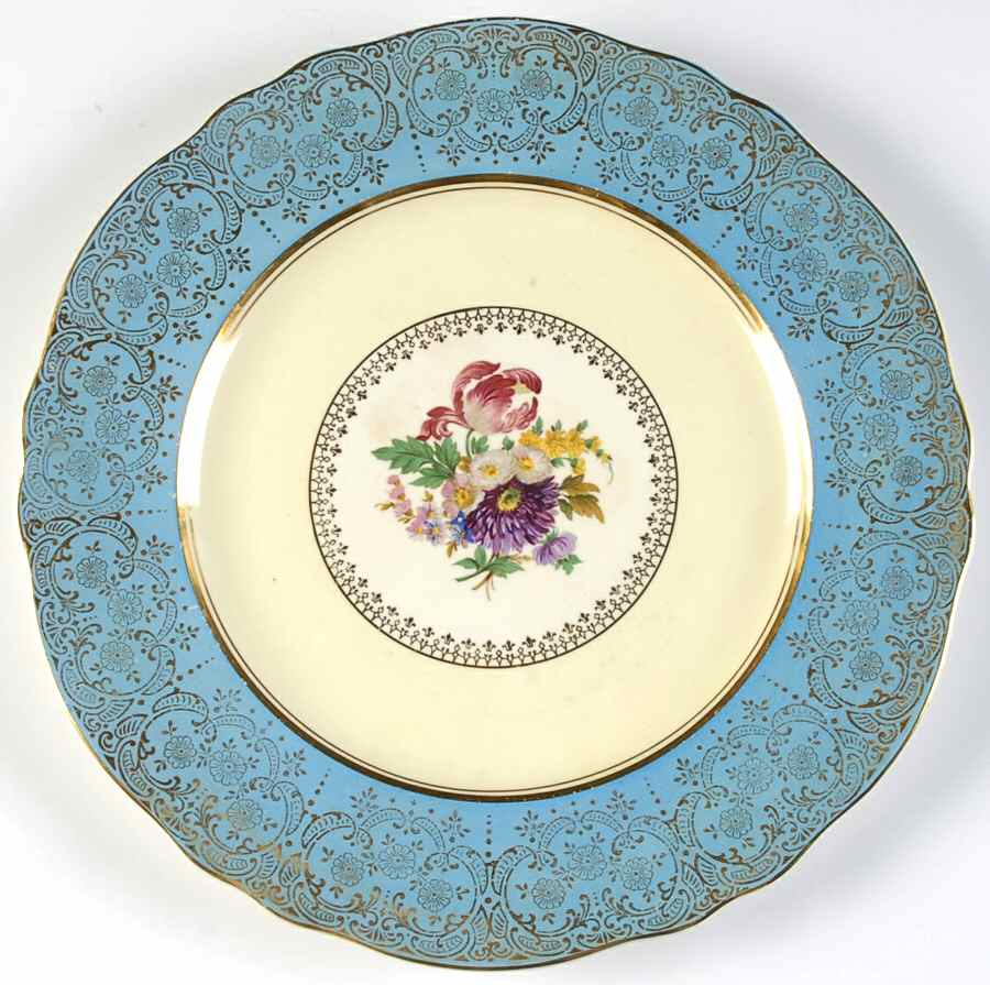 STB321 Light Blue Dinner Plate by Steubenville-1