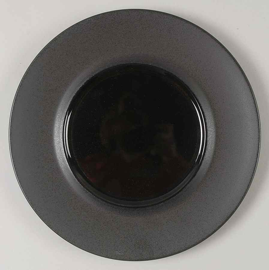 Kyoto Black Salad Plate by Sasaki-1