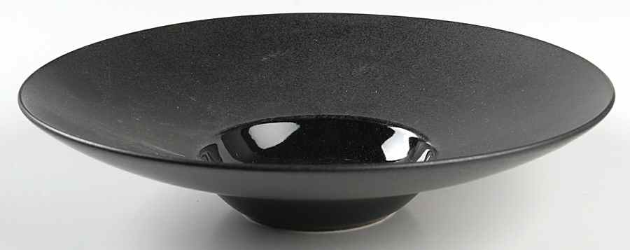 Kyoto Black 11" Hors d'Oeuvre Plate by Sasaki-1