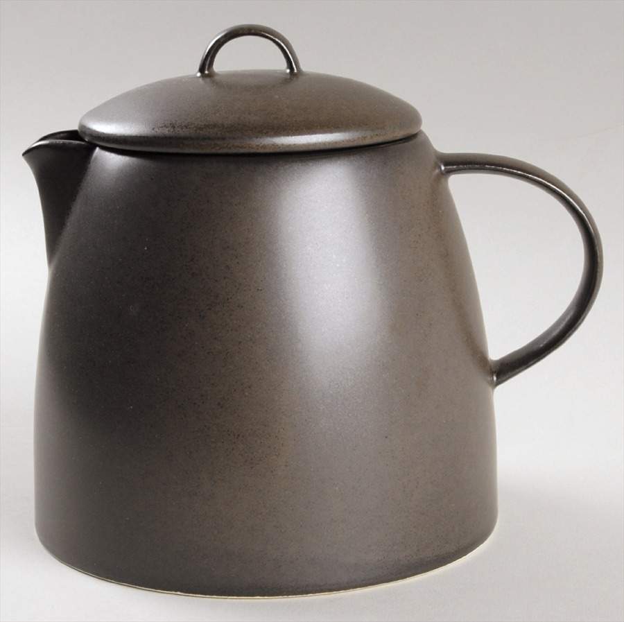 Simplicity Brown Teapot & Lid by Sasaki-1