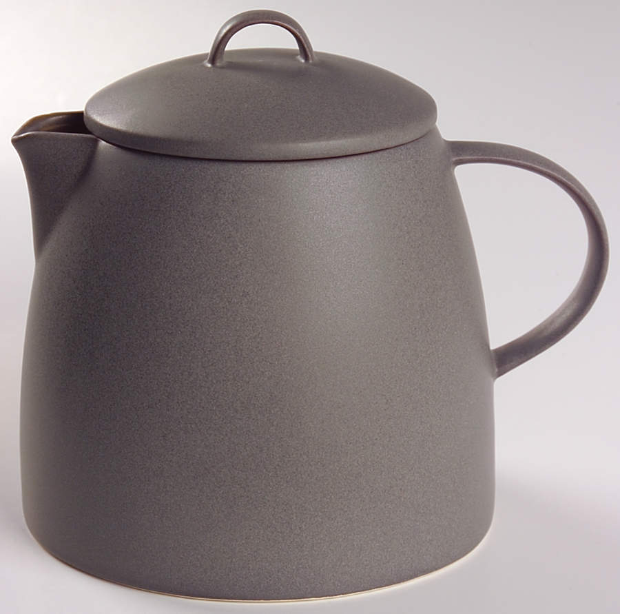 Simplicity Gray Teapot & Lid by Sasaki-1
