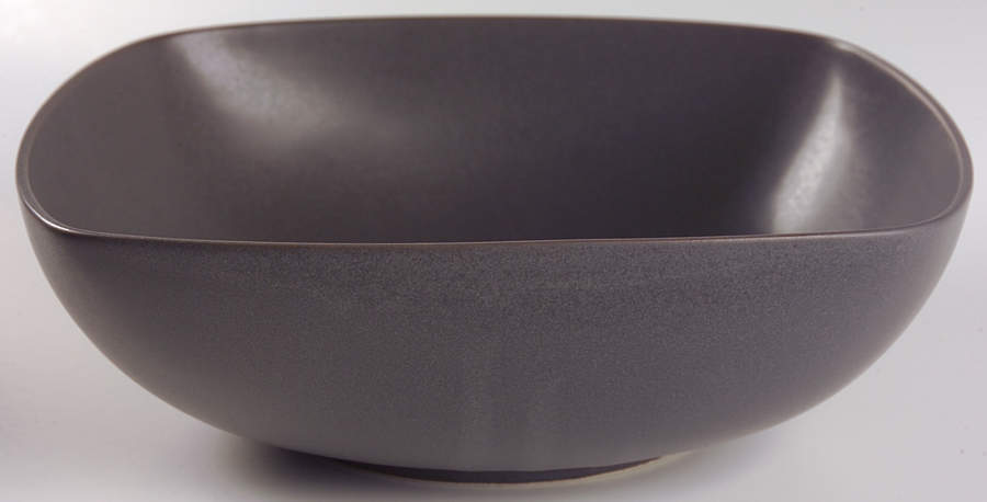 Simplicity Gray 10" Square Vegetable Bowl by Sasaki-1