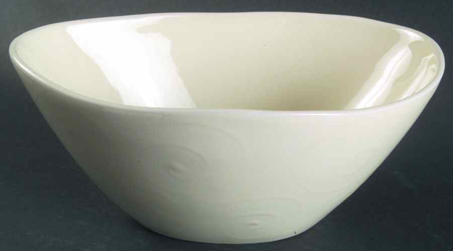 Spa Linen 9" Oval Vegetable Bowl by Sasaki-1