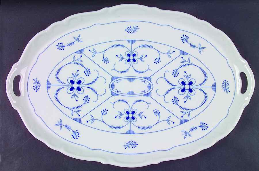 SCH520 16" Oval Serving Platter by Schumann - Bavaria-1