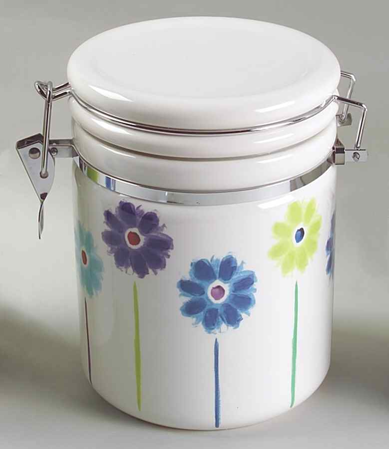 Aroma Blue Medium Canister & Lid by Studio Nova-1