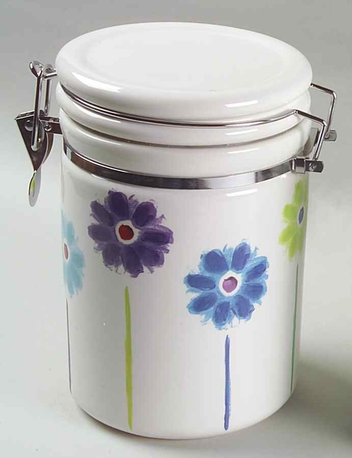 Aroma Blue Large Canister & Lid by Studio Nova-1