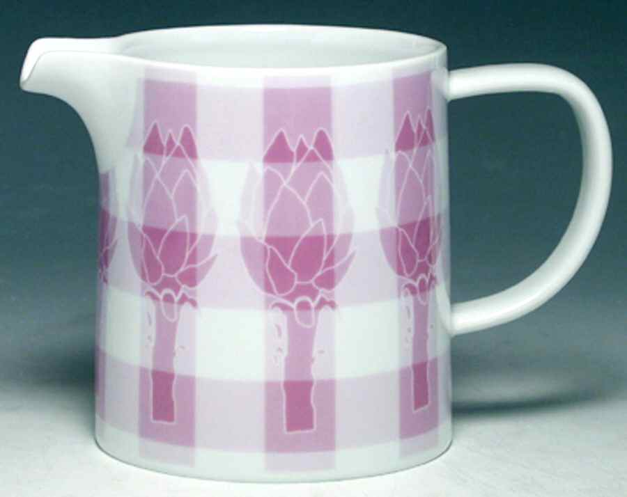 Artichoke Mauve Pitcher by Studio Nova-1