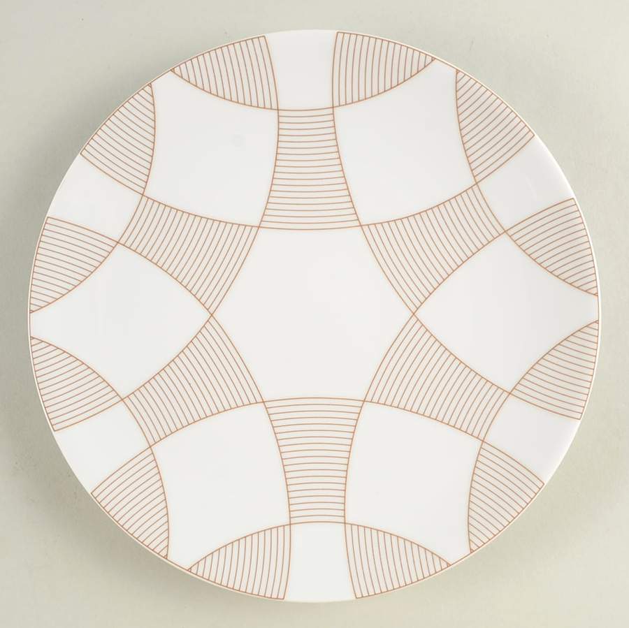 Arch Brown Salad Plate by Studio Nova-1