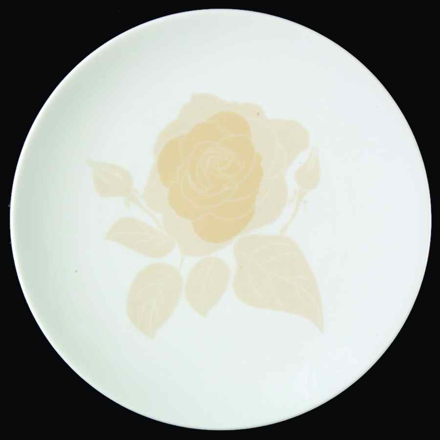 Chelsea Rose Beige Salad Plate by Studio Nova-1