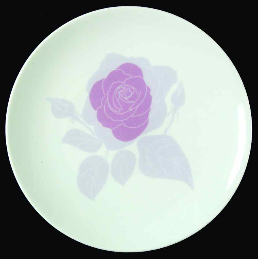 Chelsea Rose Mauve Salad Plate by Studio Nova-1