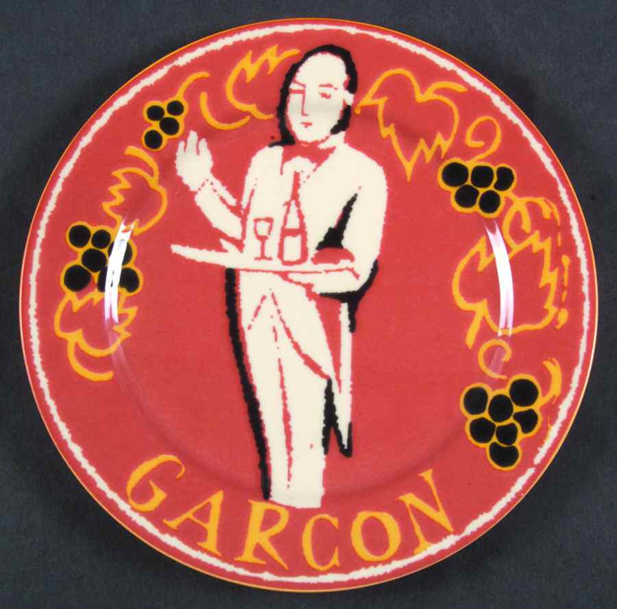 Histoire du Vin Dessert/Pie Plate by Sabatier-1