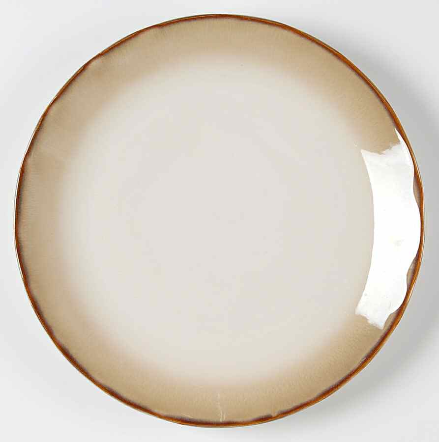 Lagoon Beige Dinner Plate by Sango-1