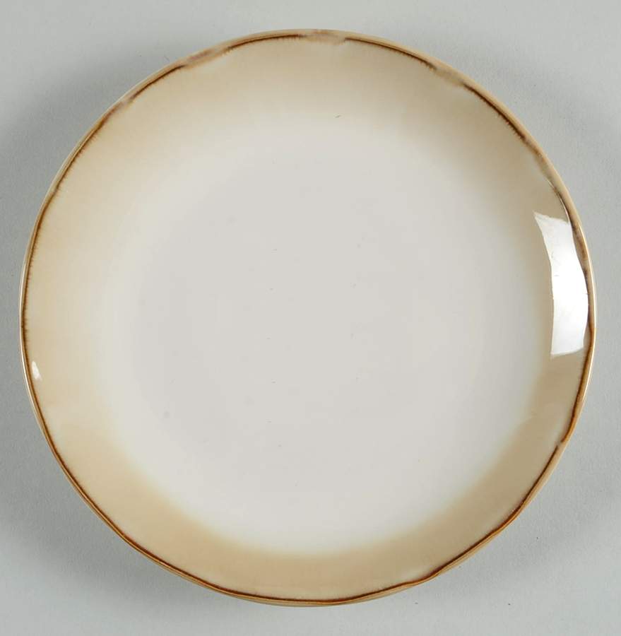 Lagoon Beige Salad Plate by Sango-1
