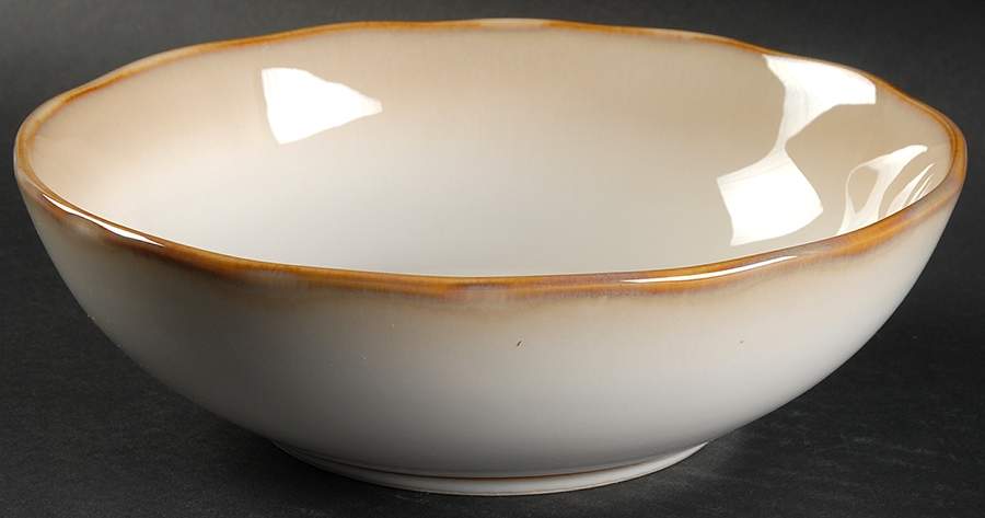 Lagoon Beige Coupe Soup Bowl by Sango-1