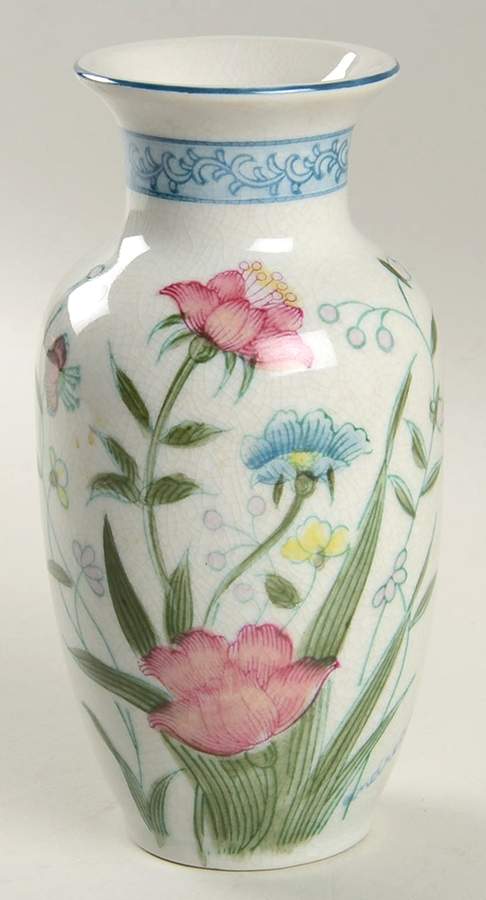 Fleurs de Chantilly 6" Vase by Sadek-1