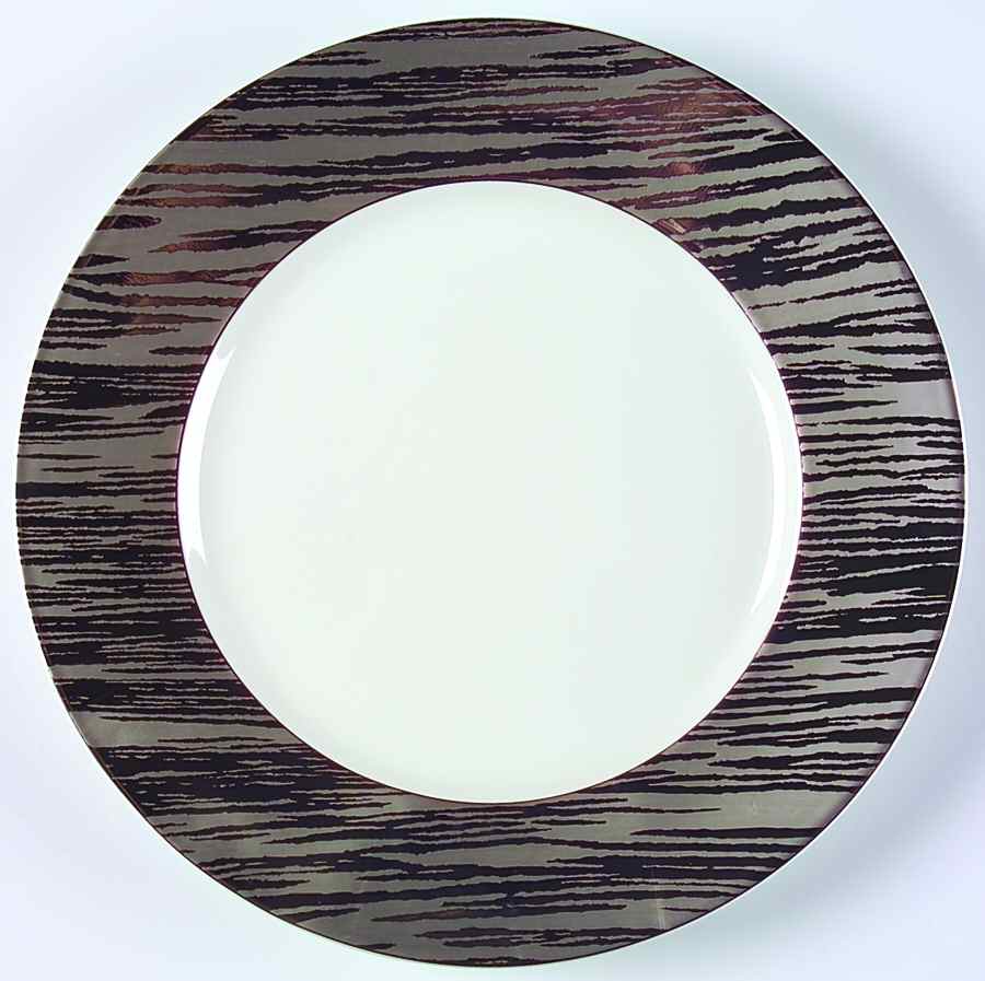 Beechwood Platinum Dinner Plate by Sasaki-1