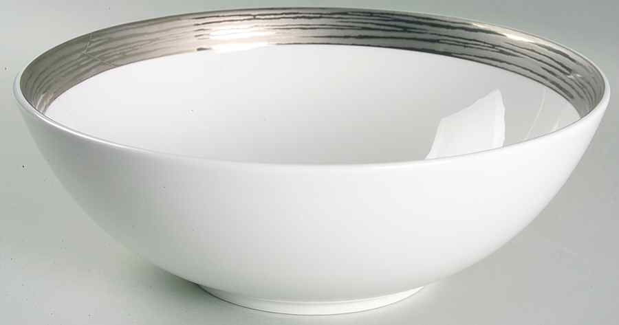 Beechwood Platinum 9" Round Vegetable Bowl by Sasaki-1