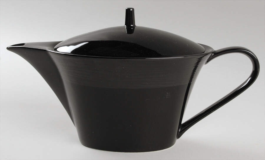 Beechwood Ebony Coffee Pot & Lid by Sasaki-1