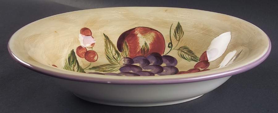 Victoria (Earthenware) 14" Oval Vegetable Bowl by Sakura-1