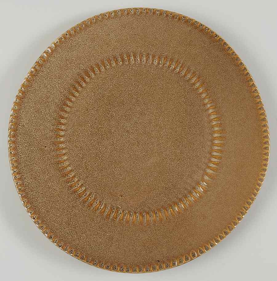 Las Dunas Khaki Dinner Plate by Studio Nova-1