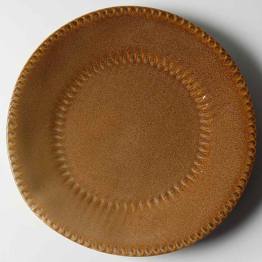 Las Dunas Khaki Salad Plate by Studio Nova-1
