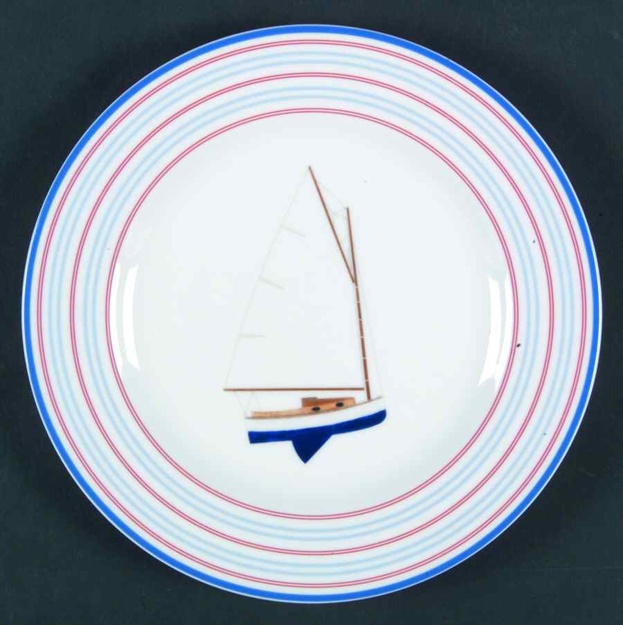 Sail Away Salad Plate by Studio Nova-1