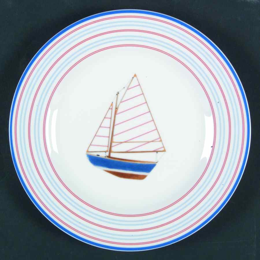 Sail Away Salad Plate by Studio Nova-1