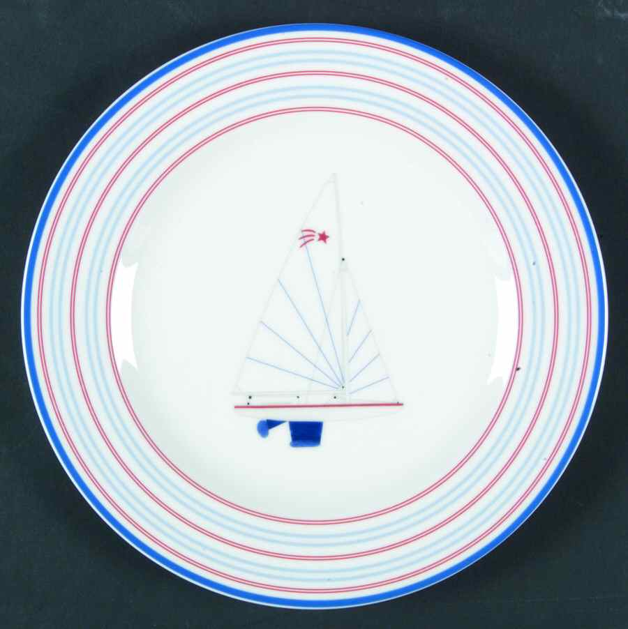 Sail Away Salad Plate by Studio Nova-1
