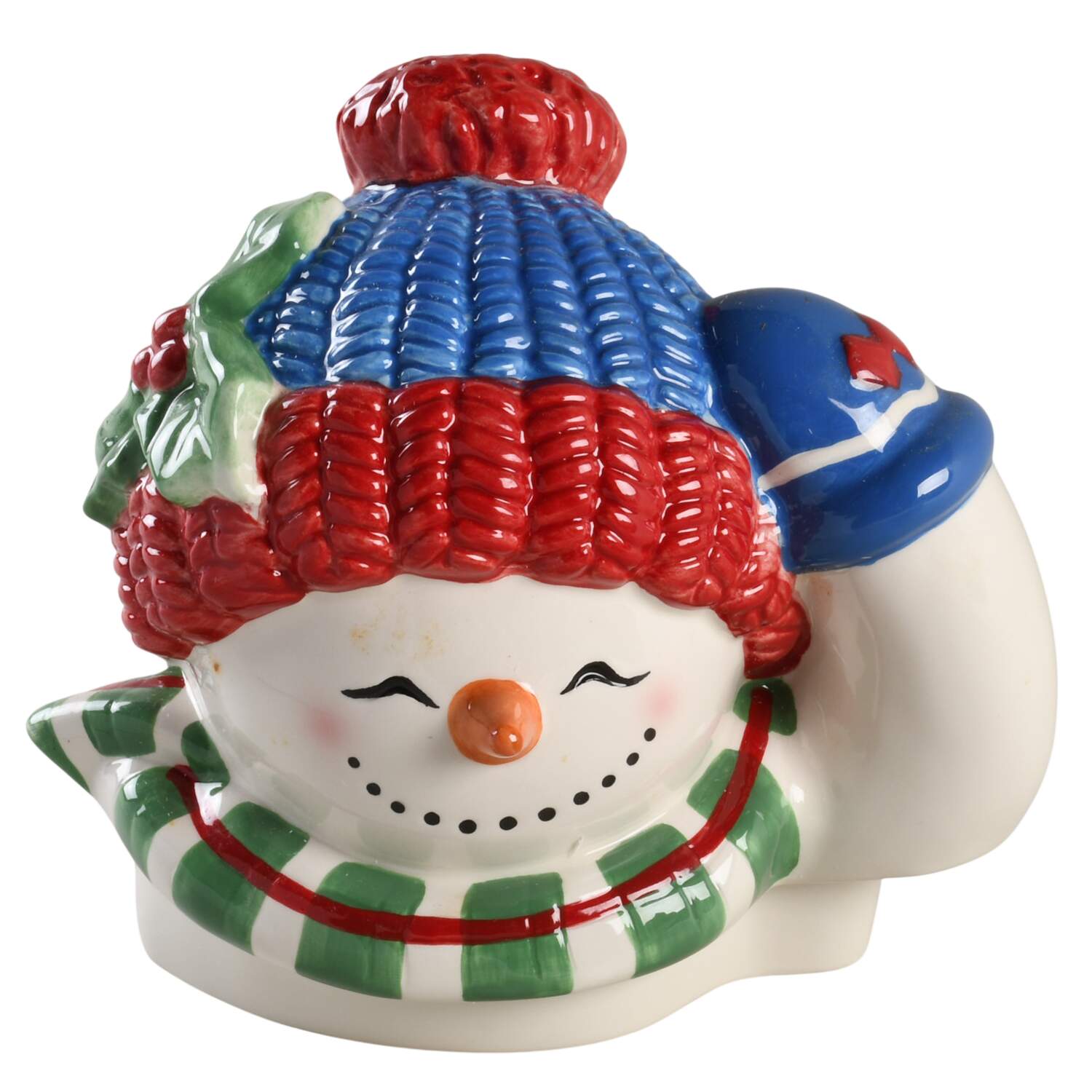 Festive Frosty Lid for Cookie Jar by Studio Nova-1