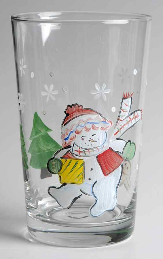 Festive Frosty Glassware Highball by Studio Nova-1