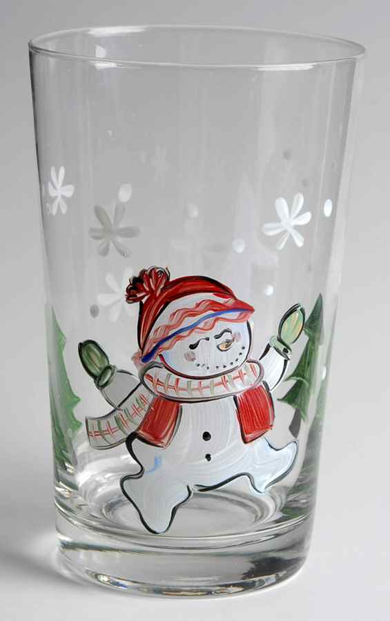 Festive Frosty Glassware Highball by Studio Nova-1