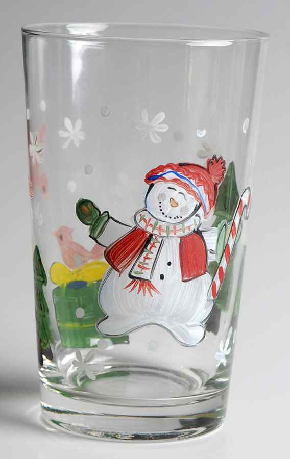 Festive Frosty Glassware Highball by Studio Nova-1