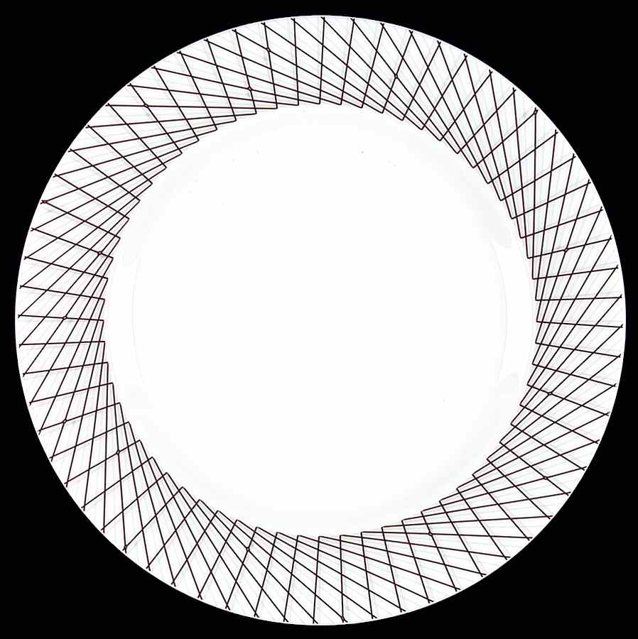 Bridges Salad Plate by Studio Nova-1