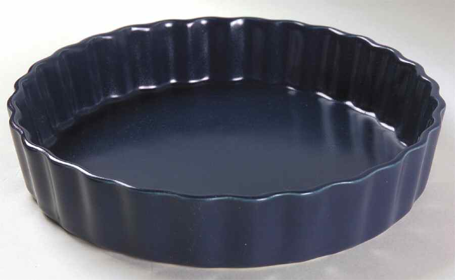 Bay Blue 9" Quiche by Studio Nova-1