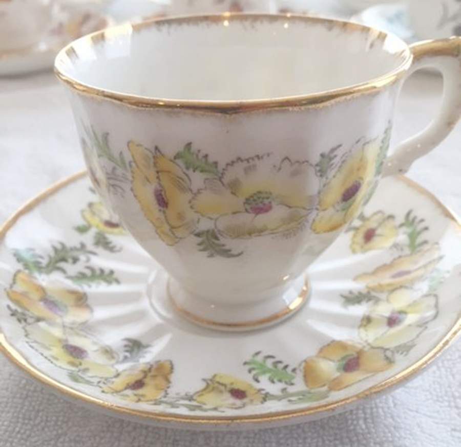 SLS31 Footed Cup & Saucer Set by Salisbury-1