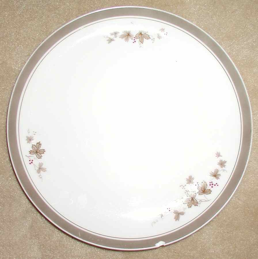 Gold Vintage Dinner Plate by Sango-1