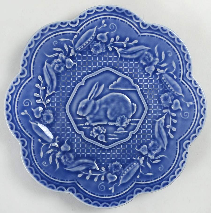 Le Jardin Luncheon Plate by Sadek-1