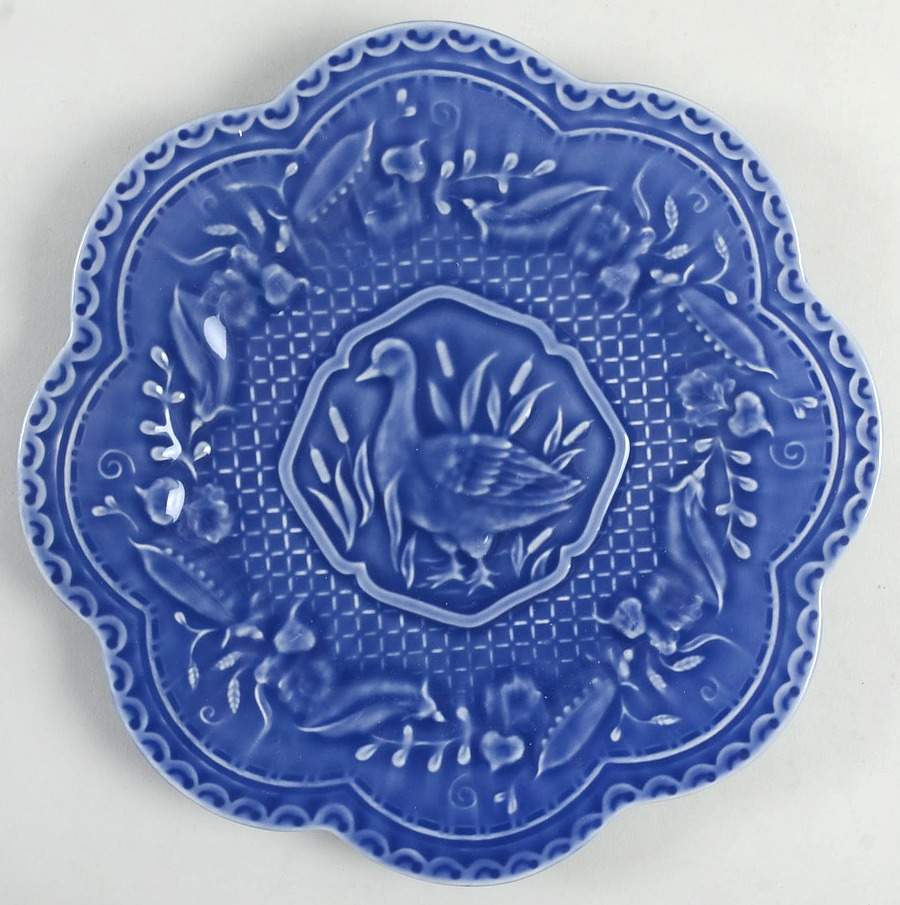 Le Jardin Luncheon Plate by Sadek-1