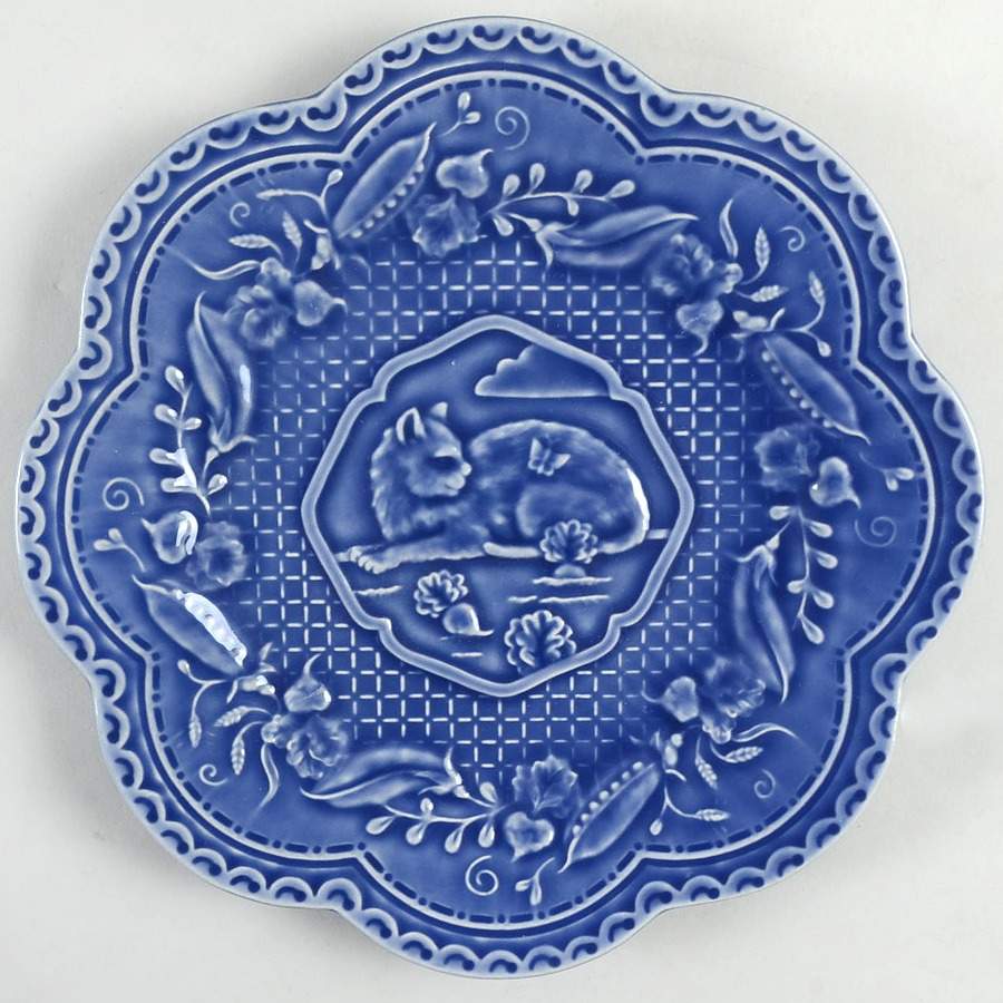 Le Jardin Luncheon Plate by Sadek-1