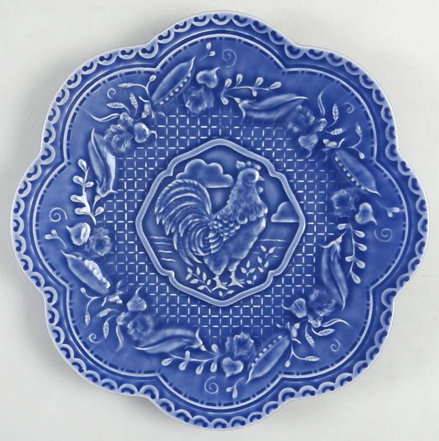 Le Jardin Luncheon Plate by Sadek-1