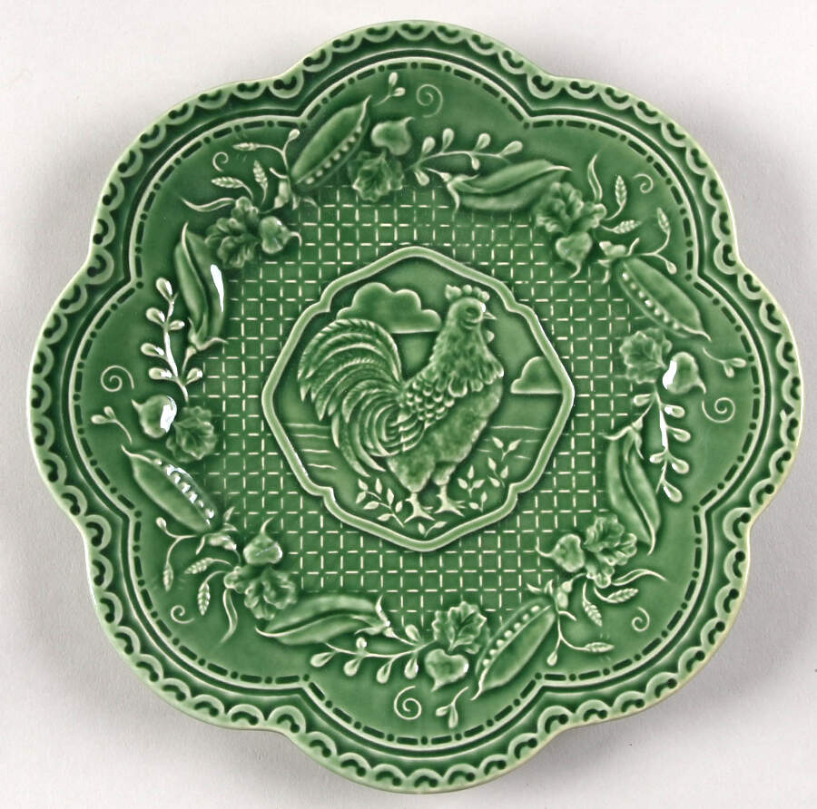 Le Jardin Luncheon Plate by Sadek-1