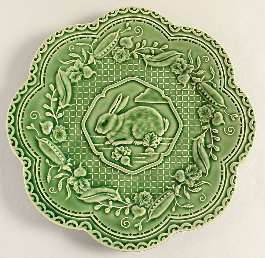 Le Jardin Luncheon Plate by Sadek-1