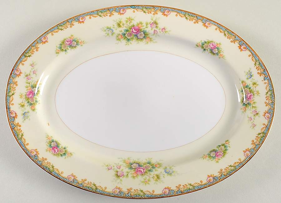SAK26 12" Oval Serving Platter by Sakura-1