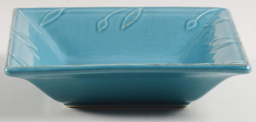 Sorrento Teal Individual Square Dip Dish by Signature-1