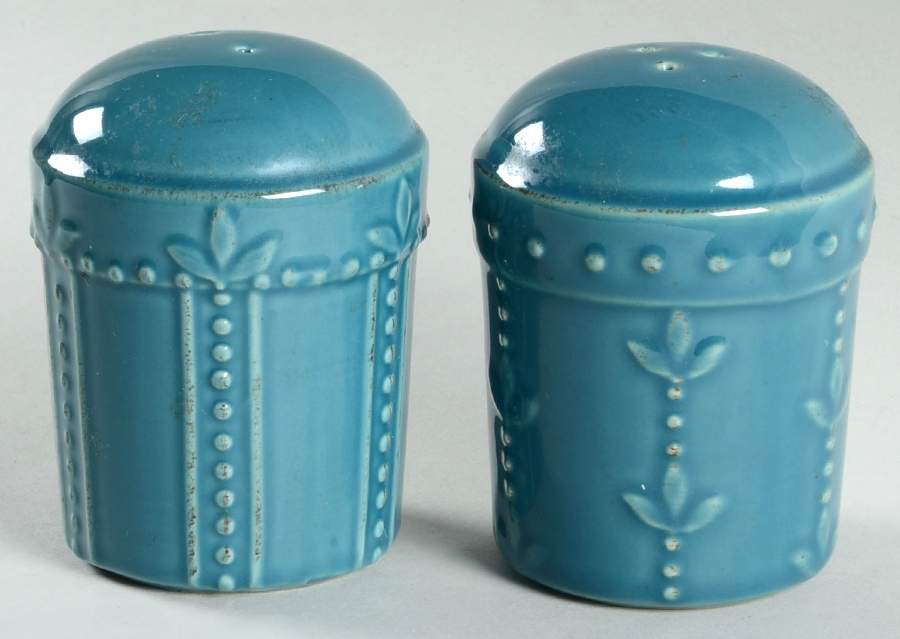 Sorrento Teal Salt & Pepper Set by Signature-1