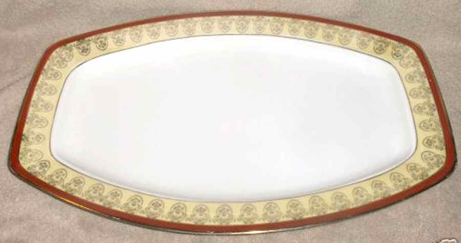 HCZ278 12" Oval Serving Platter by Haas-Czjzek Coronado-1