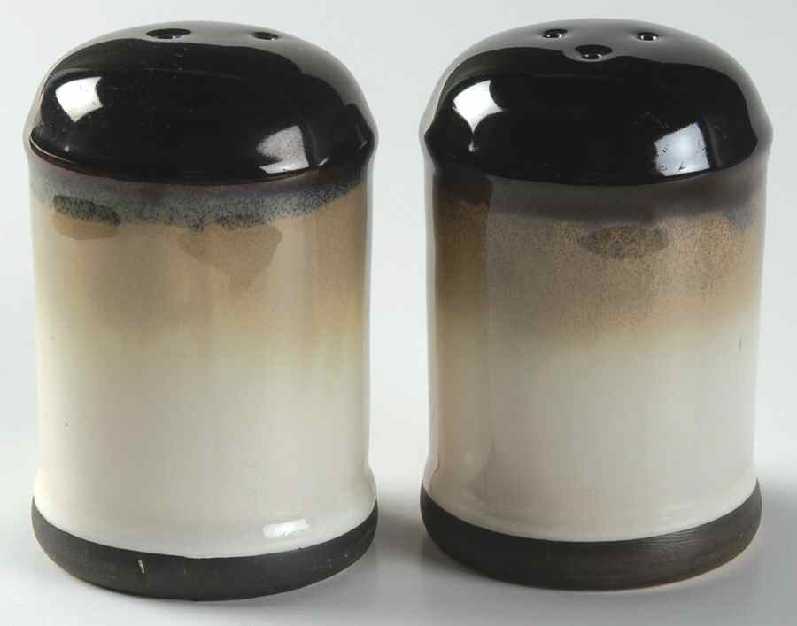 Eclipse Black Salt & Pepper Set by Sango-1