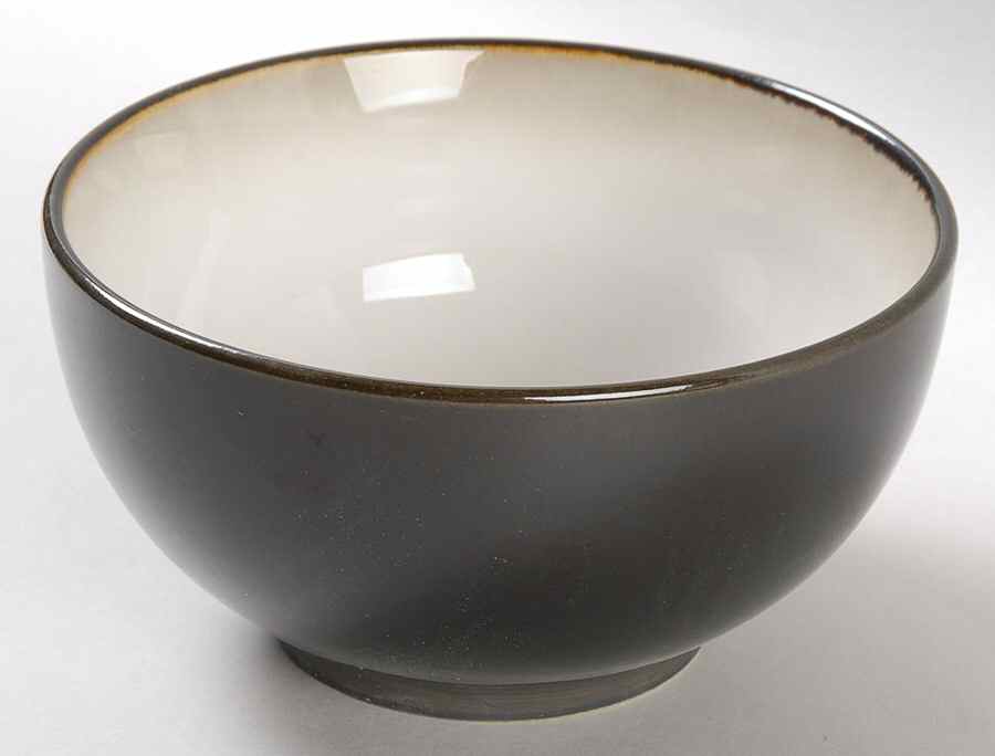 Eclipse Black Individual Ice Cream Dish by Sango-1